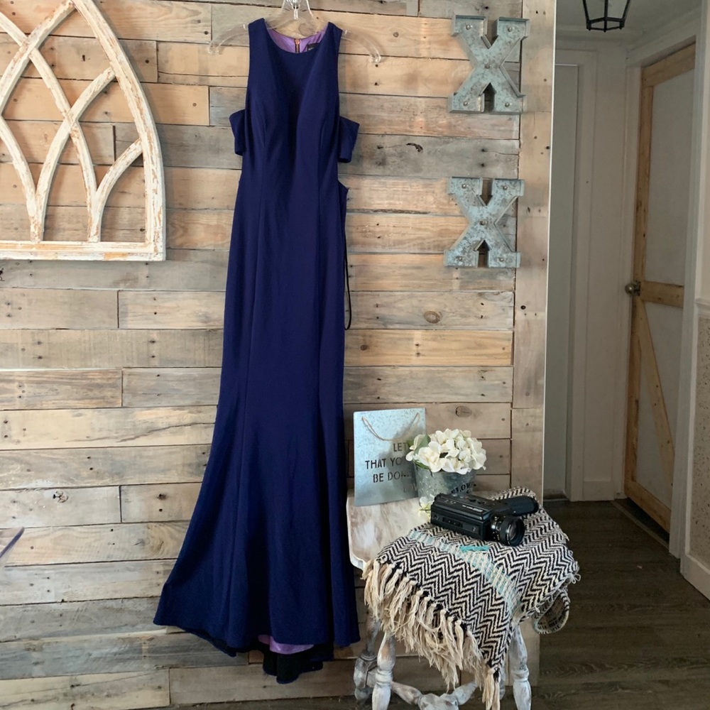 Stunning Navy Gown
